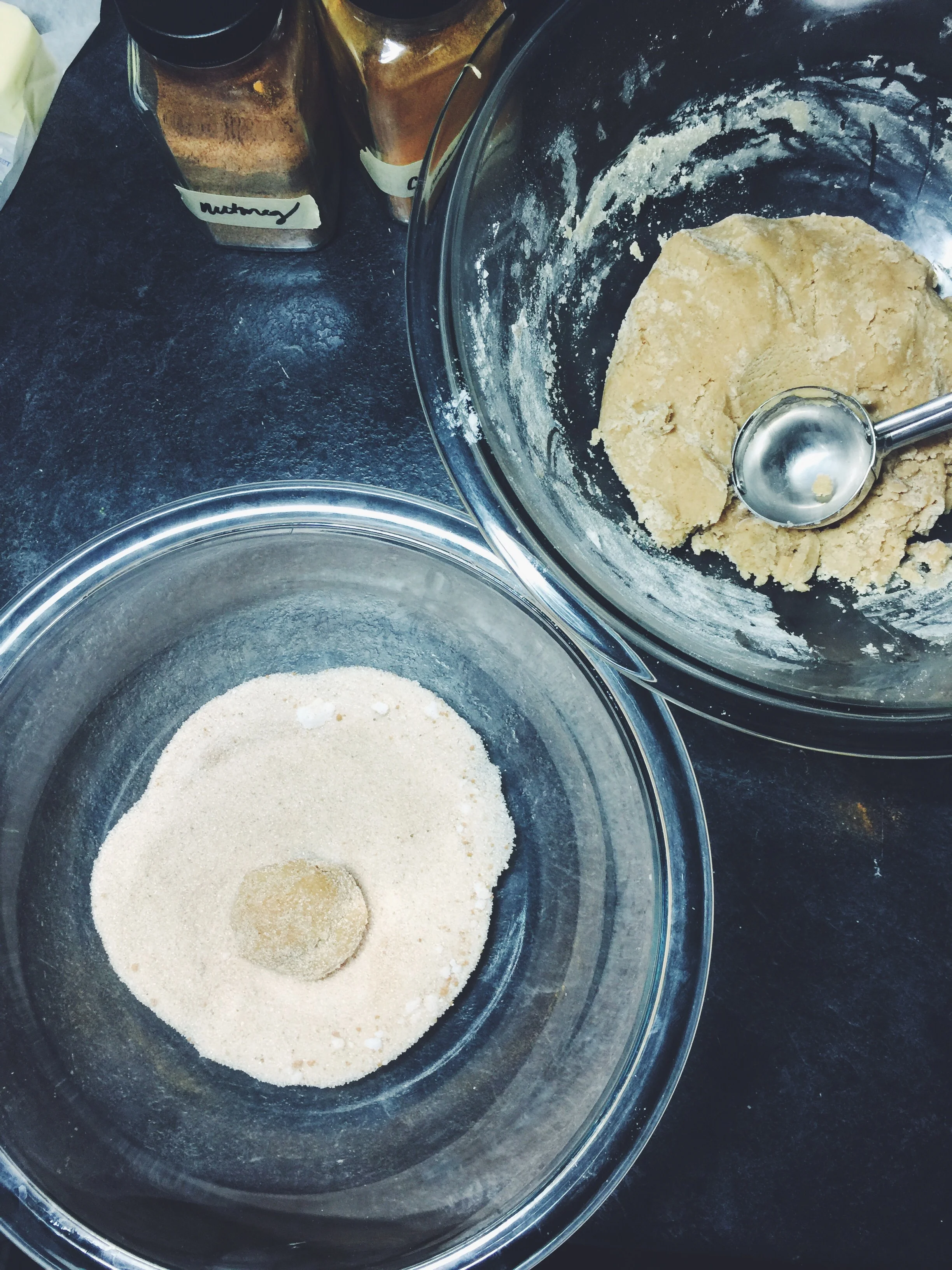 snickerdoodle sugar coating
