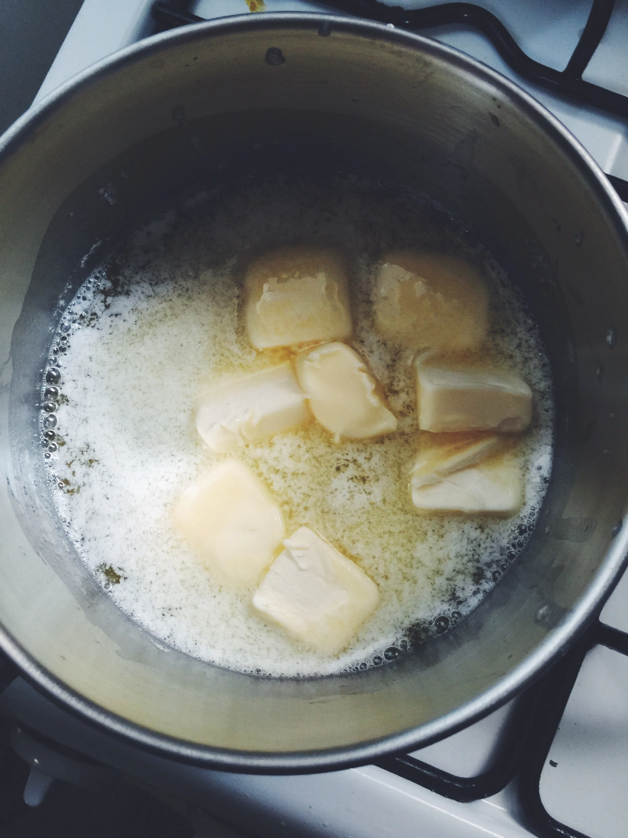 making browned butter