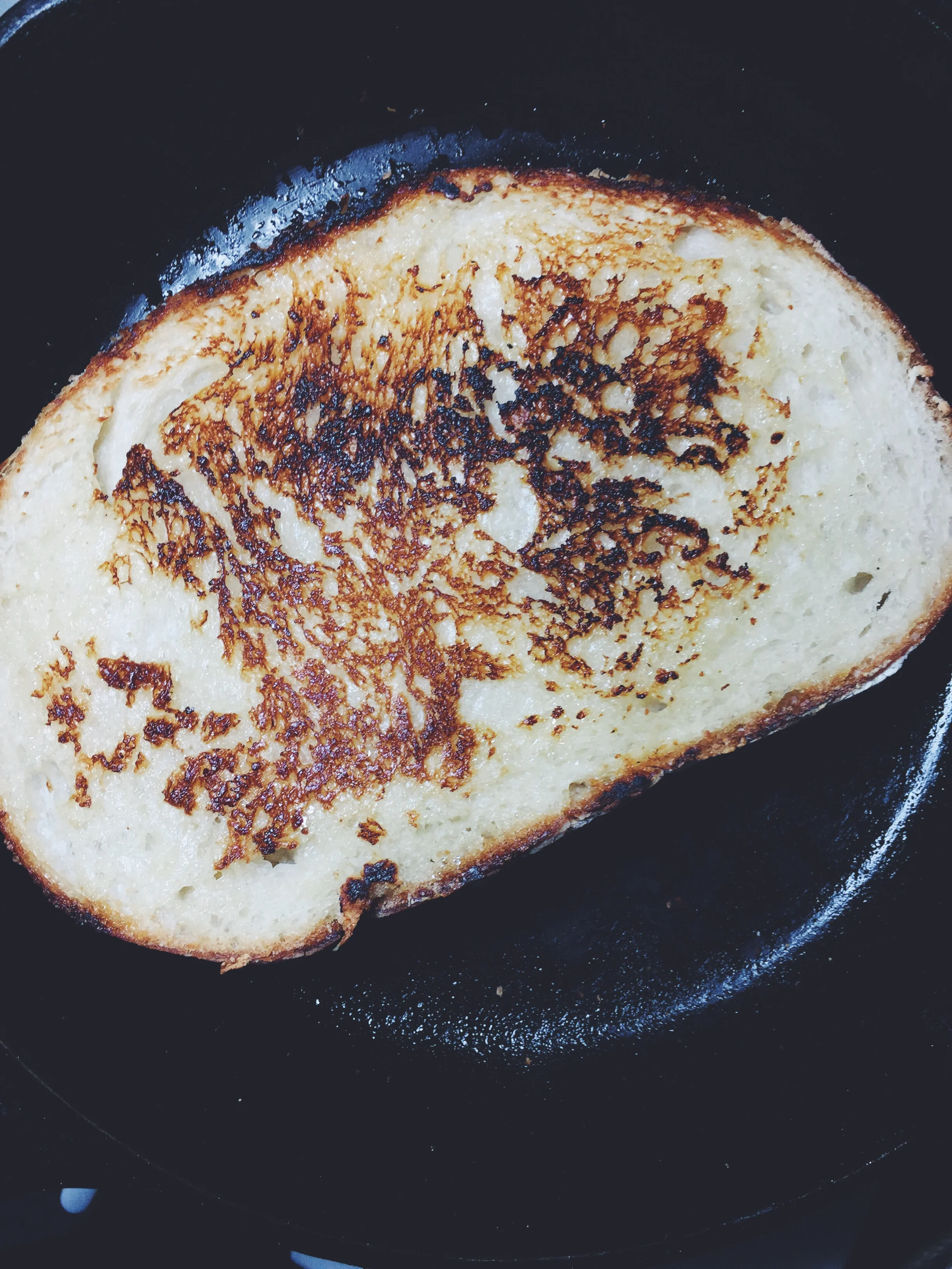 skillet grilled cheese