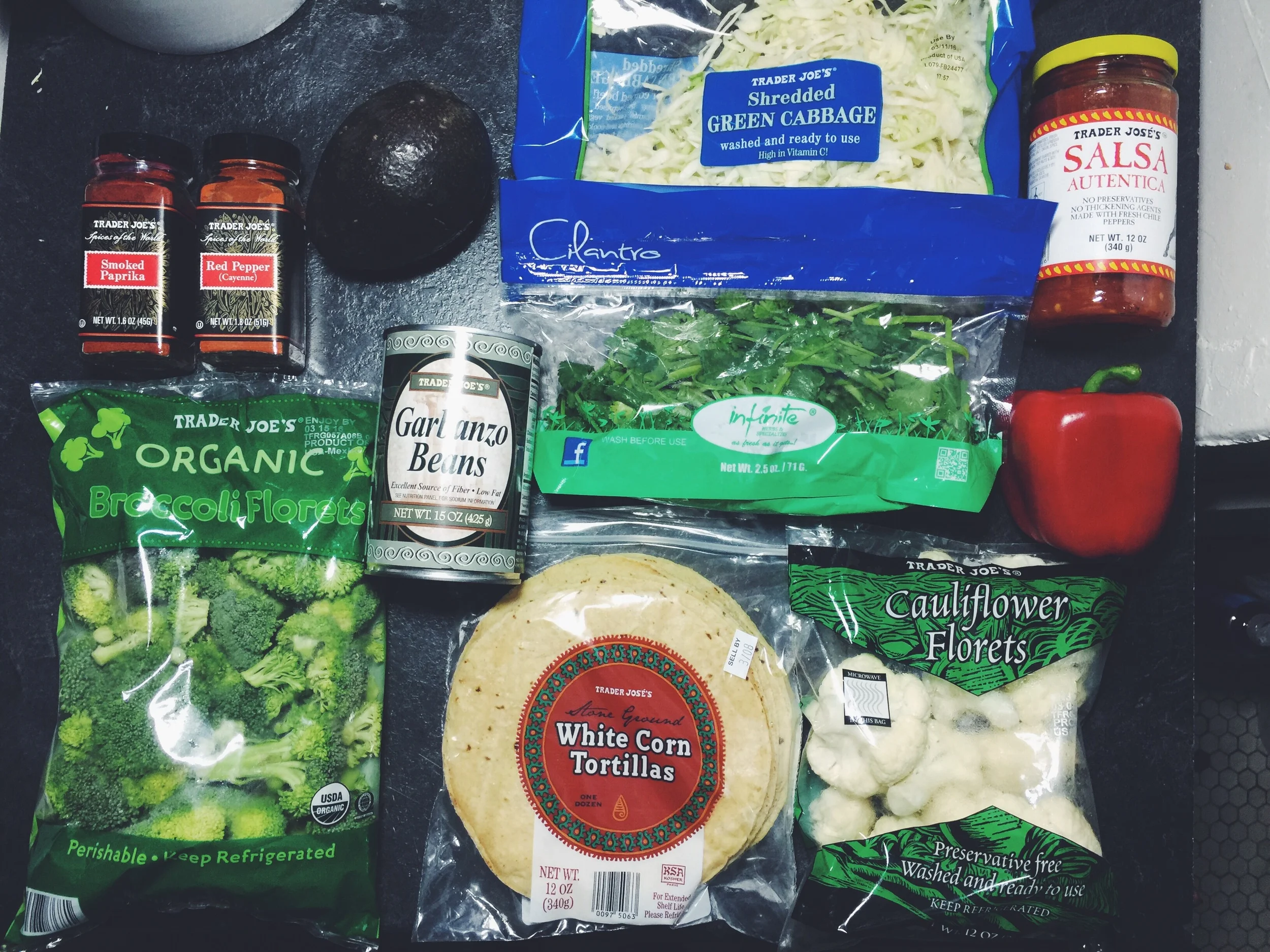 vegan taco ingredients