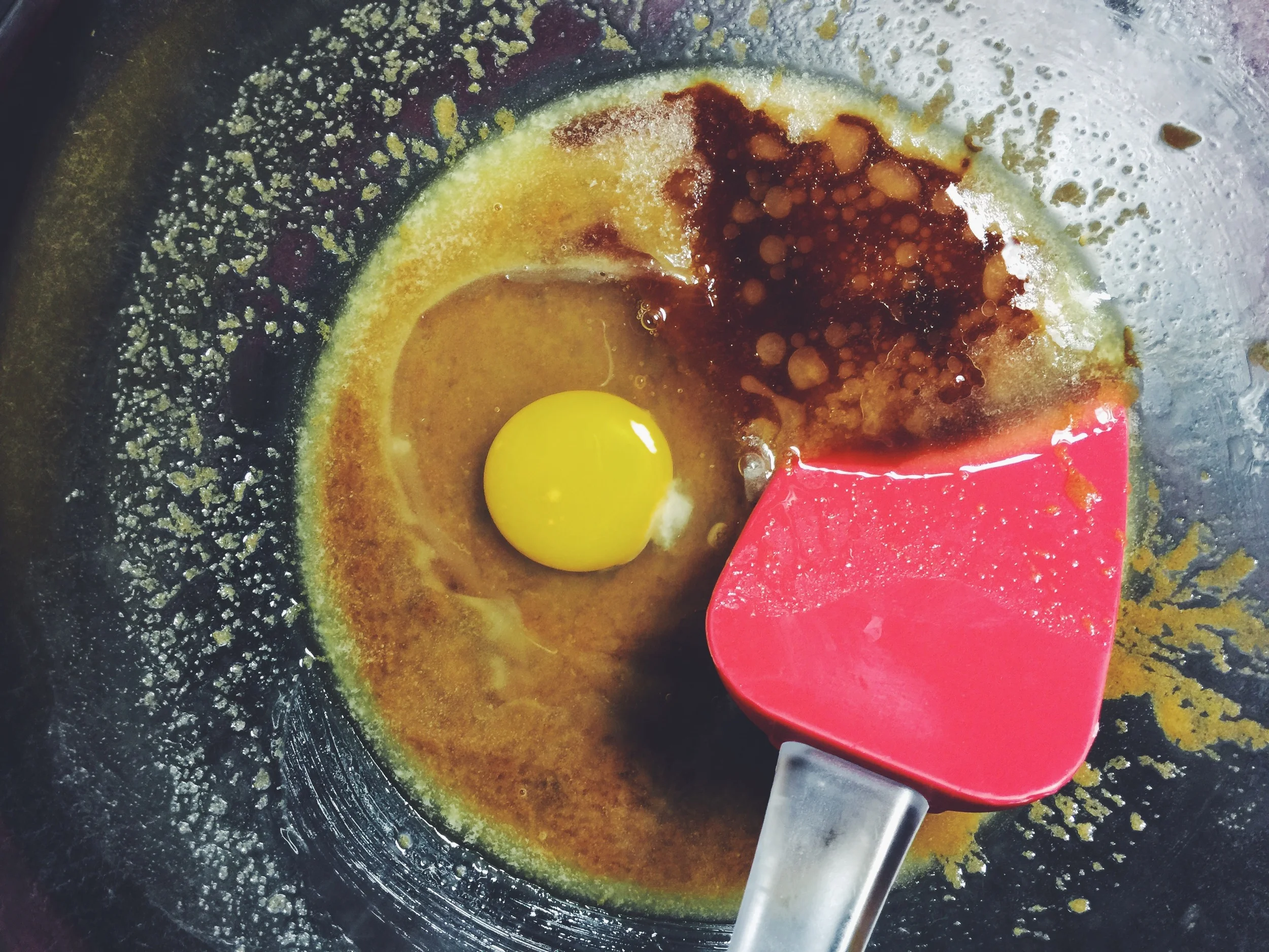 vanilla and egg addition