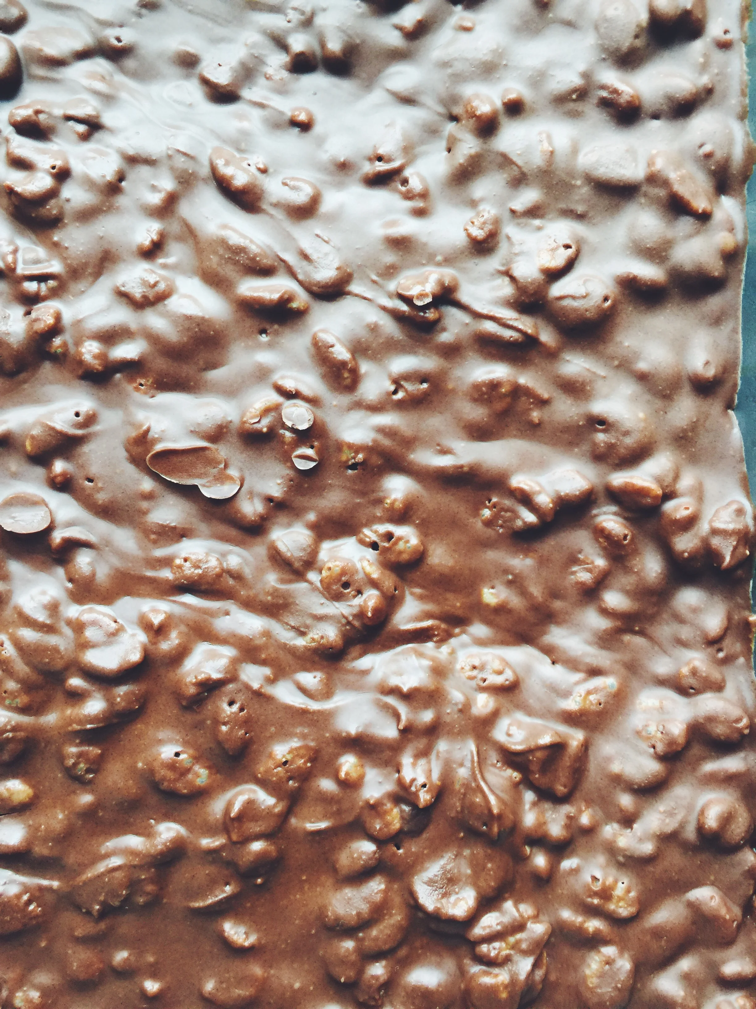 chocolate peanut butter rice krispies layer