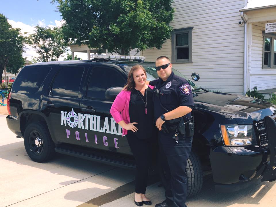 Harvest Lifestyle Manager Page Austin and Officer Kyle Schwanz