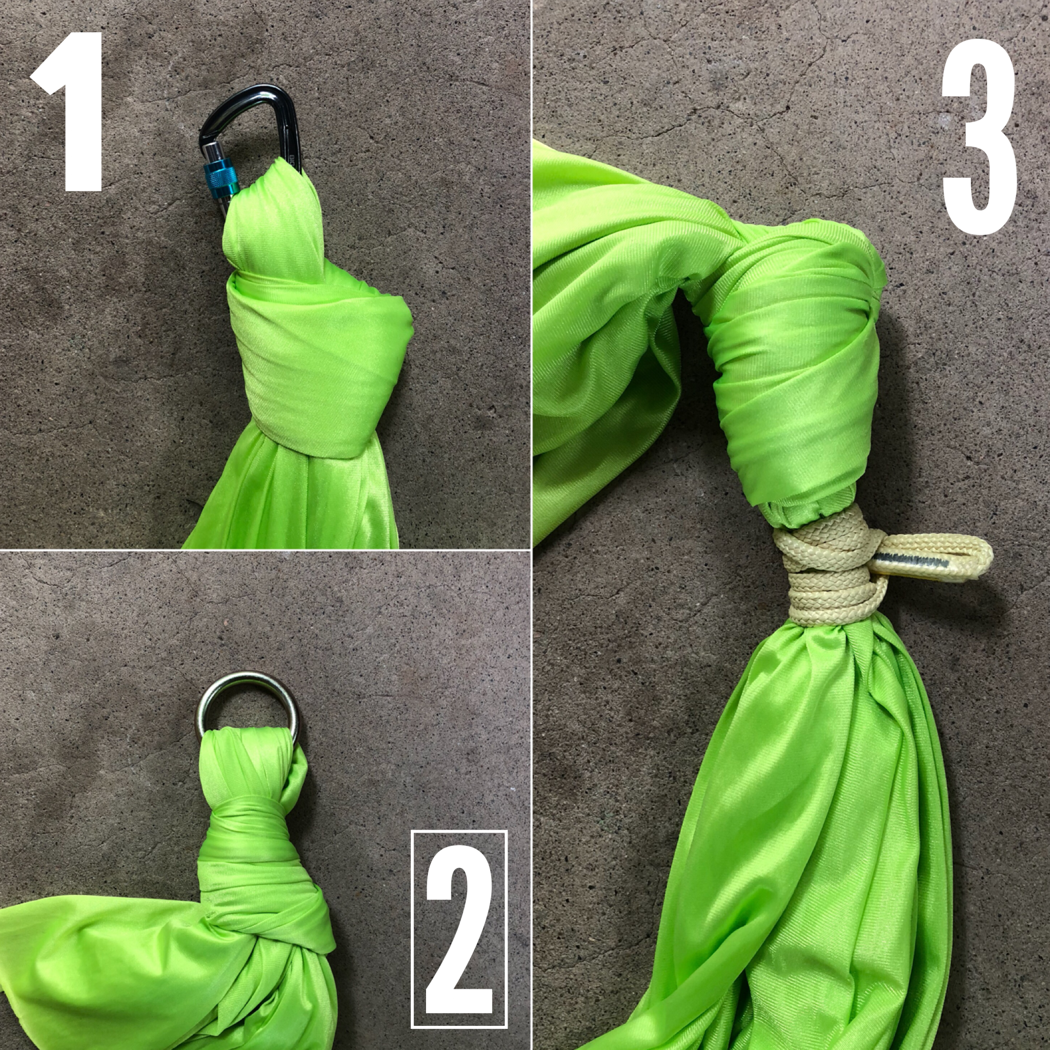 Using Vertical Art Dance Hollow Blocks for Aerial Sling Rigging