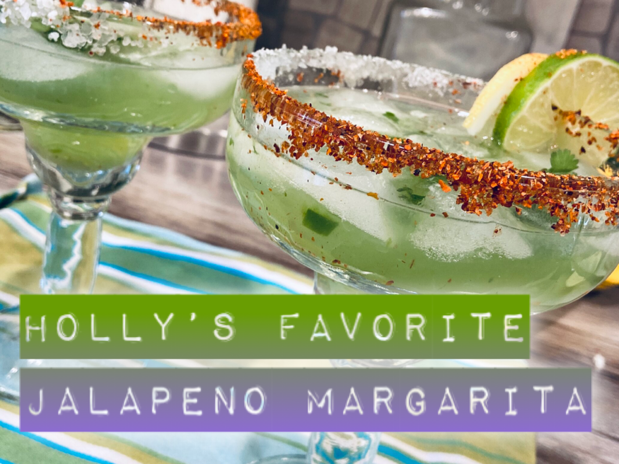 Holly’s Favorite Jalapeño Margarita (No Mix Needed)