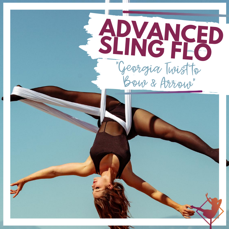 Advanced Sling Flo: Georgia Twist to Bow & Arrow | $14.99