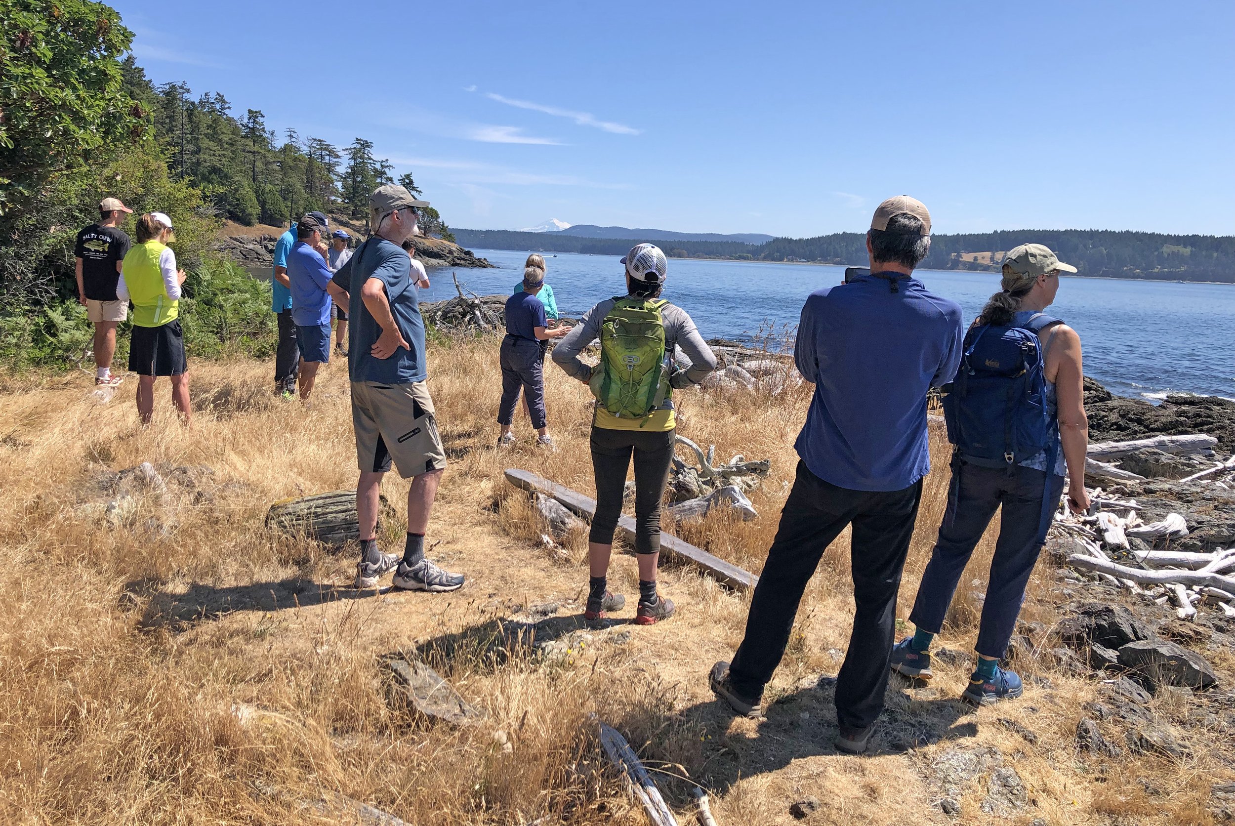 July 14th 2023 Bike &amp; Hike to Cedar Rock Preserve on Shaw Island