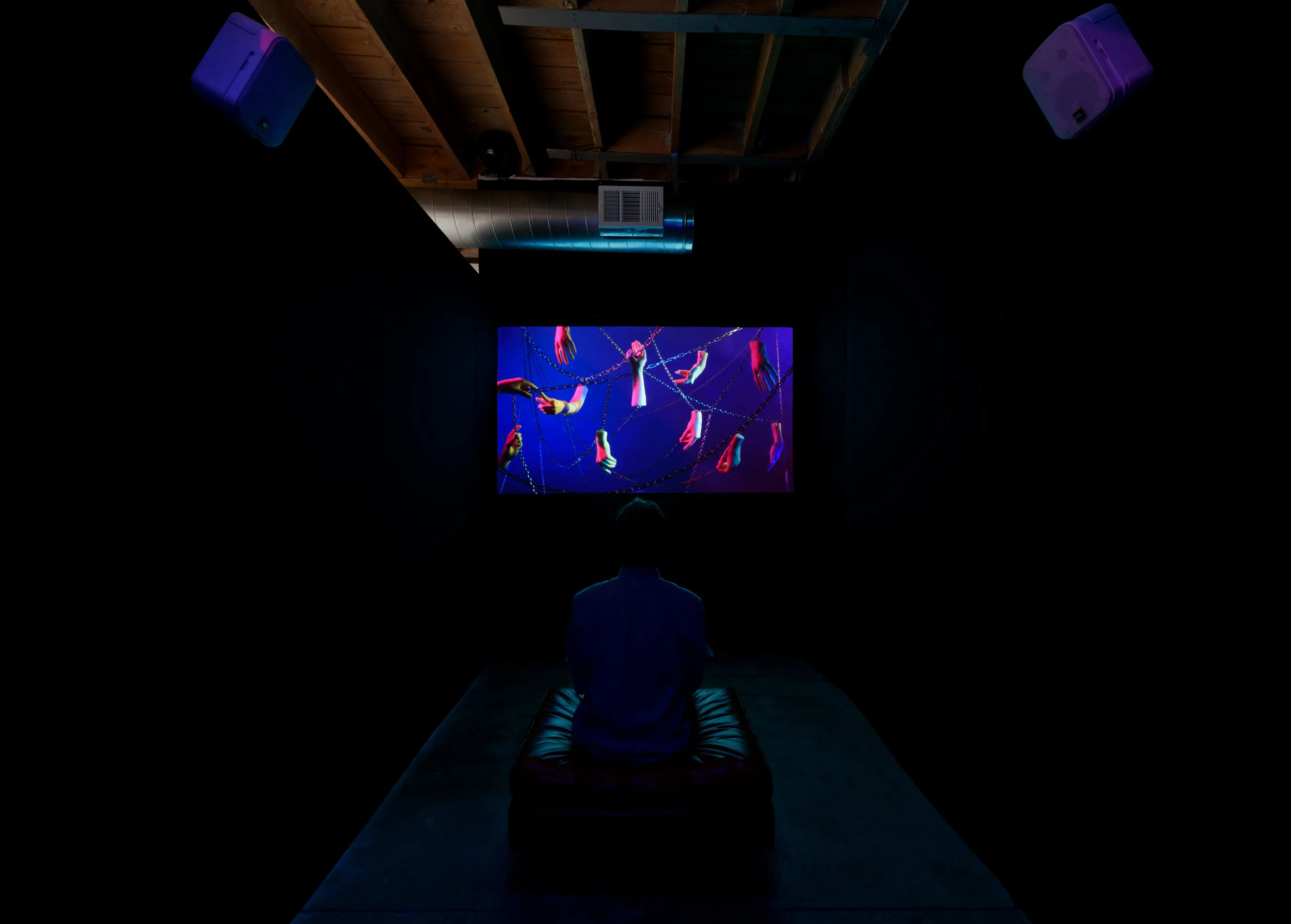 Installation view, Humdog (a prelude), Chimento Contemporary in Los Angeles, CA, 2017