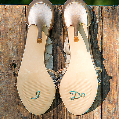 "I Do" Shoe Talk Decals