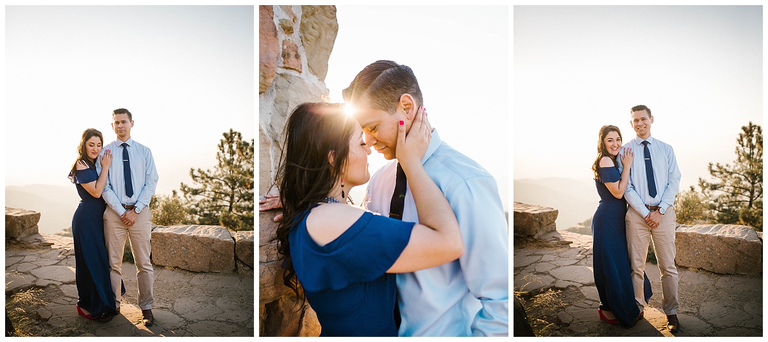 Santa Barbara Hilltop Engagement