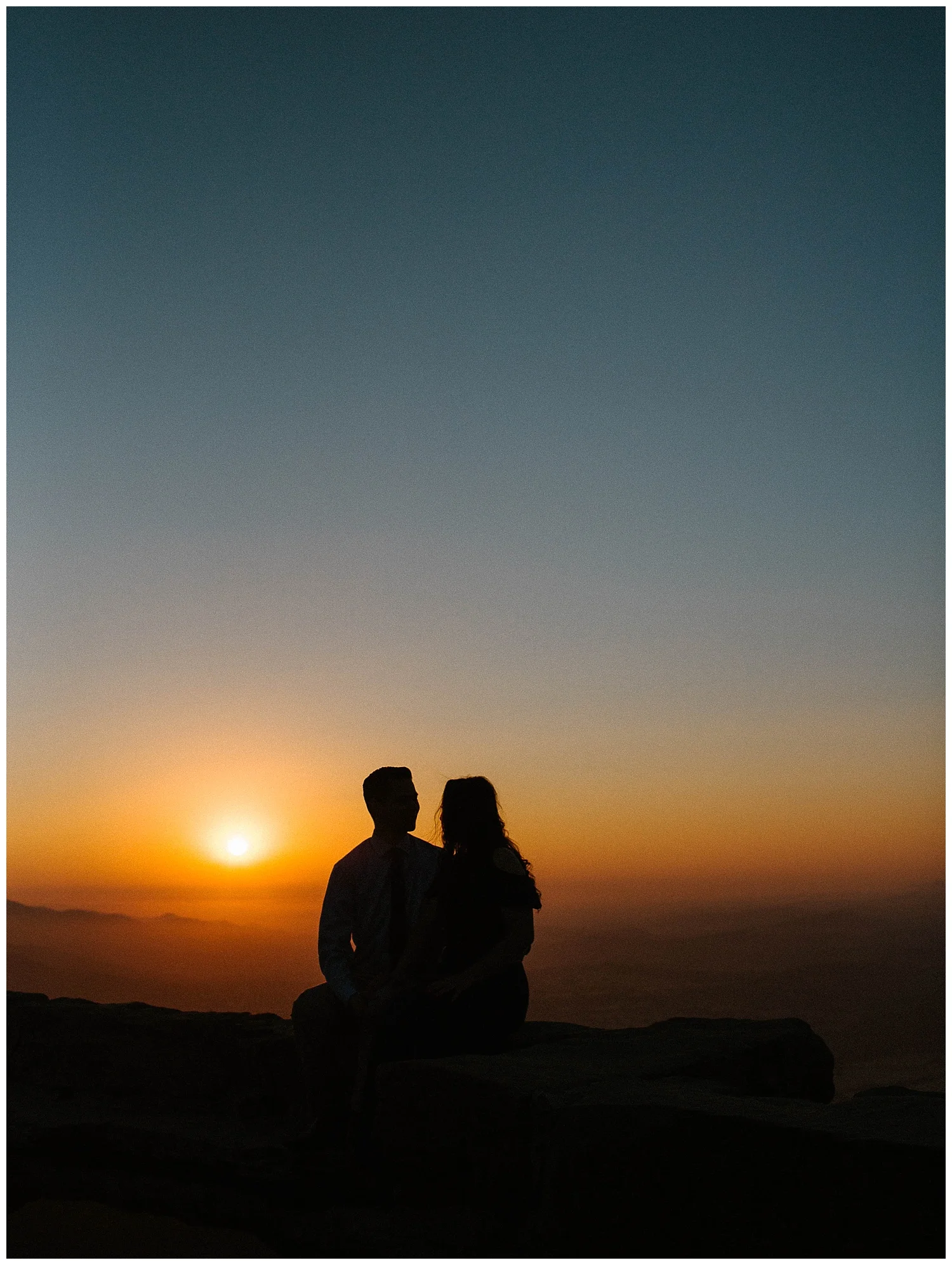 sunset silhouette photography