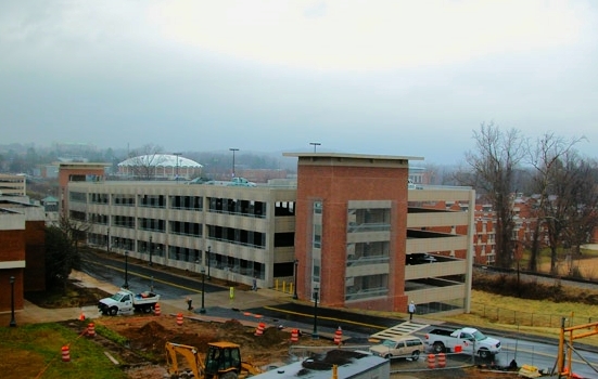 UNIVERSITY OF VIRGINIA ARTS GROUNDS PARKING GARAGE