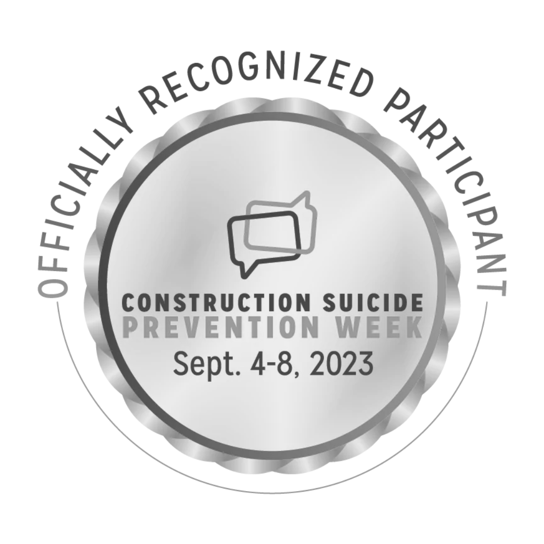 Construction Suicide Prevention/Official Recognized Participant