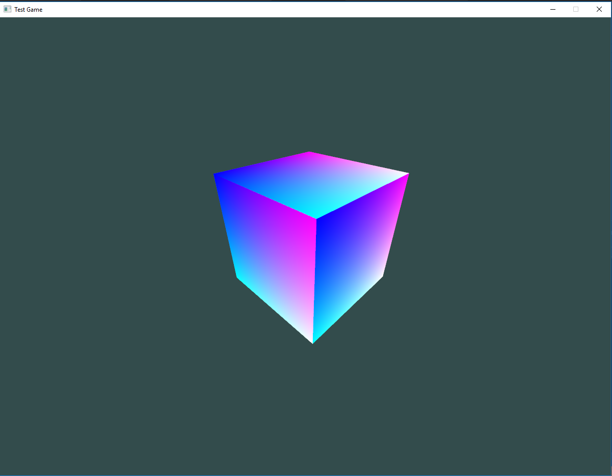 Rendering the Texture Coordinates to make sure they were right.