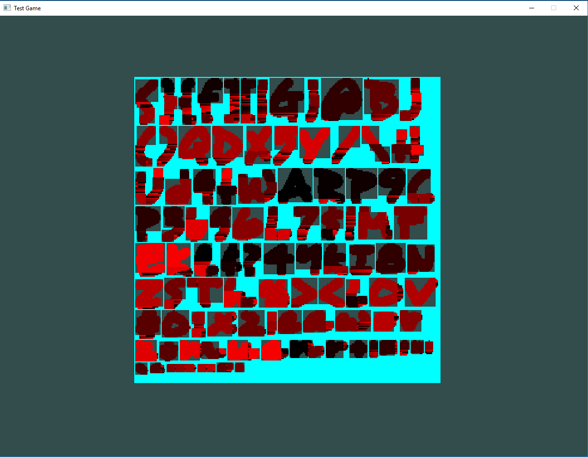 First attempt at finding the different image parts. I believe the problem was a simple for loop comparing the y with width instead of height