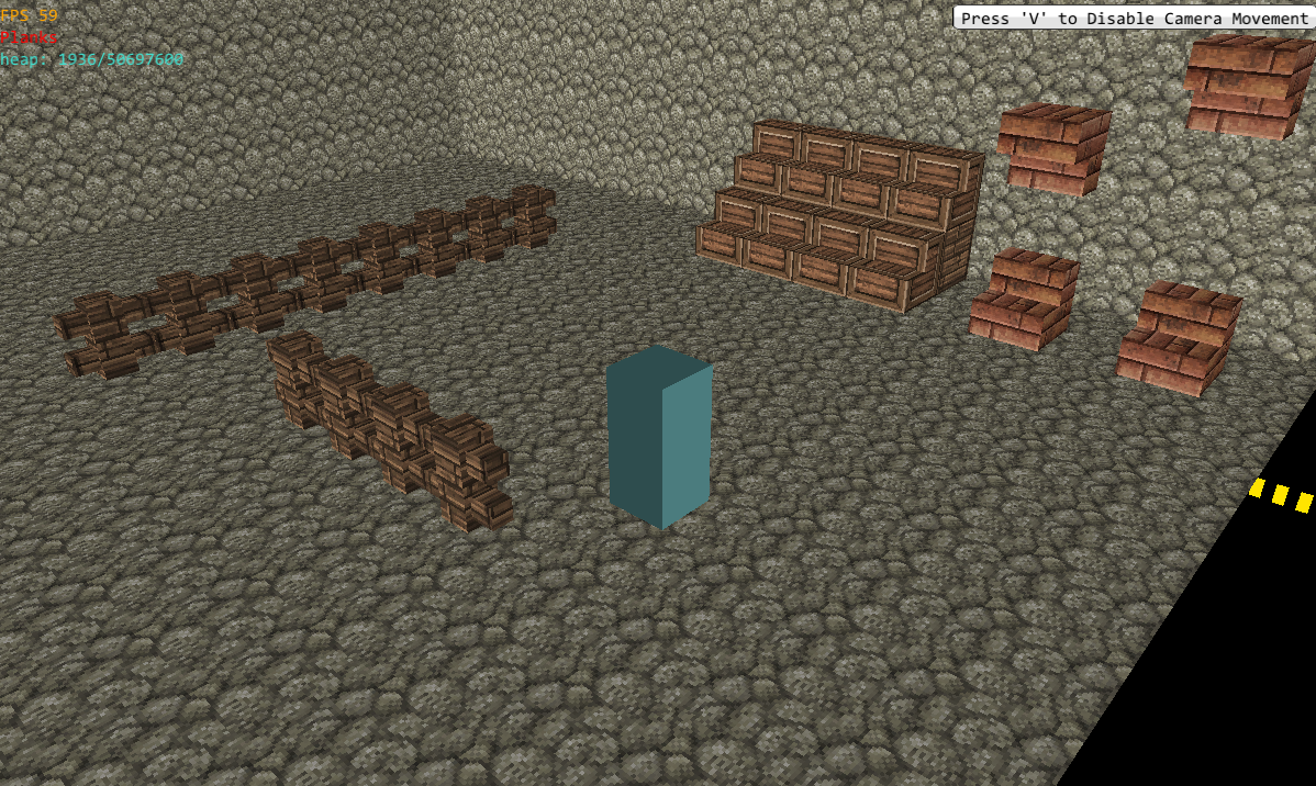 I've made fences and subsequently run into a lot of bugs with my collision system for the player. I've solved most of the major bugs but you can still get caught on edges between irregular blocks which will have to get fixed eventually. Not sure how to do that yet though...