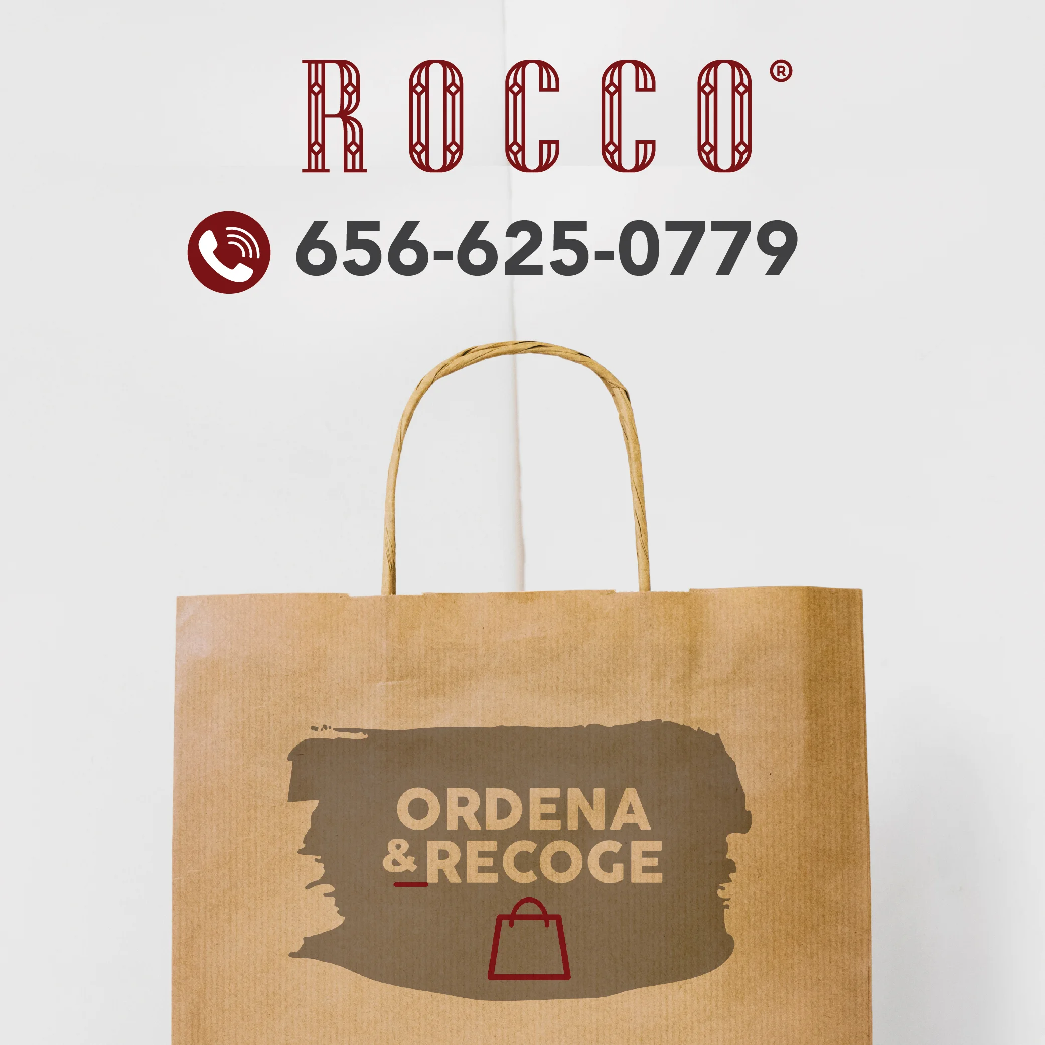 Ordena y Recoge No esperes mas, ya puedes ordenar y recoger tus platillos.