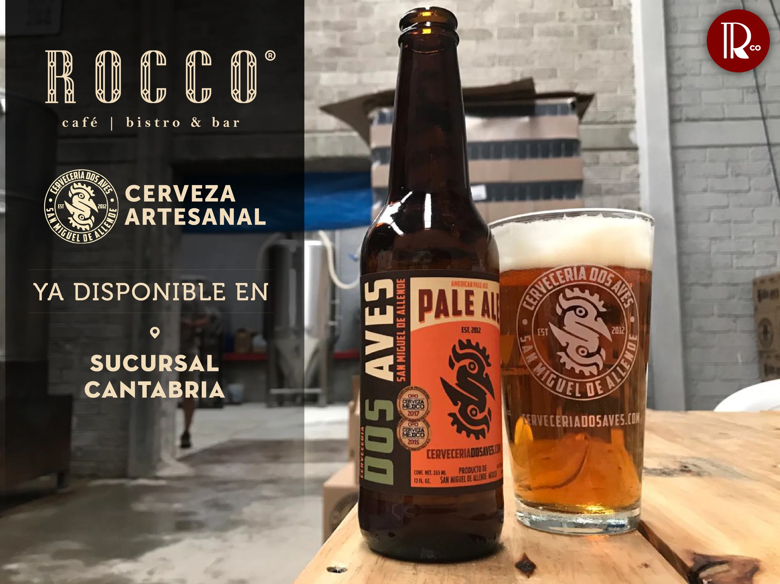 CERVEZA DOS AVES
