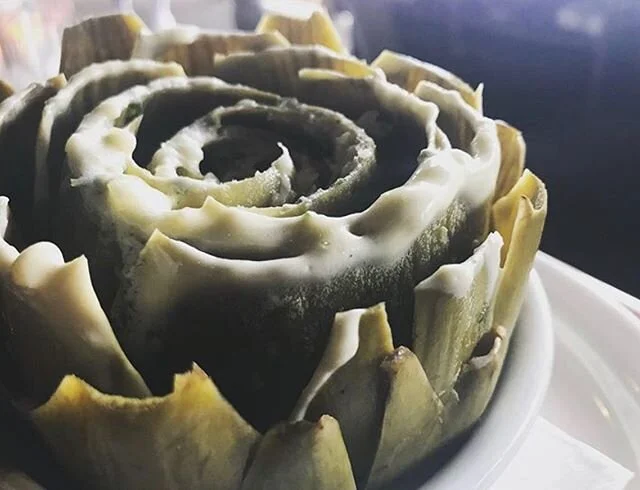 Repost from @castiron_chronicles. Our Artichoke Surprise... perfect for sharing. 😋