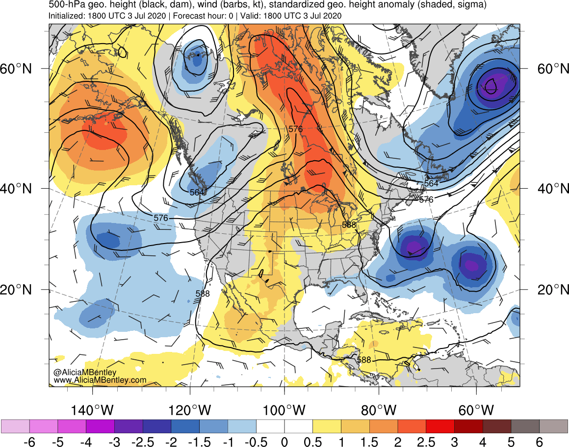 Alicia Bentley's GFS Maps 