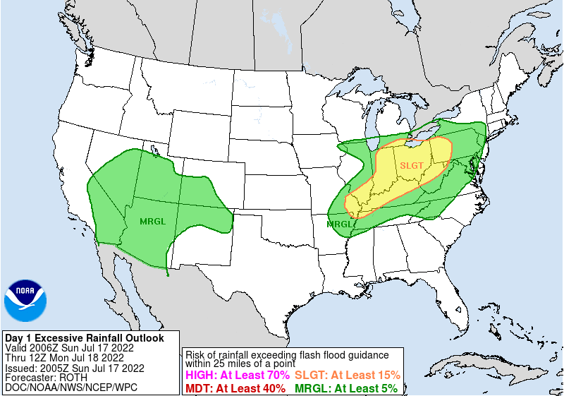 WPC Excessive Rainfall 