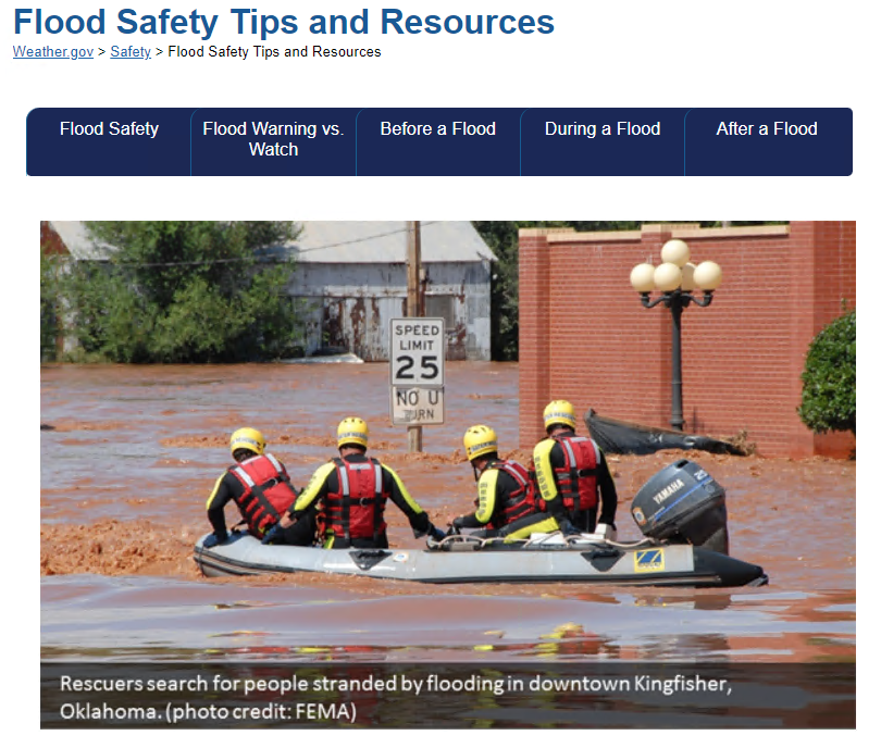 Flood Safety (NWS)