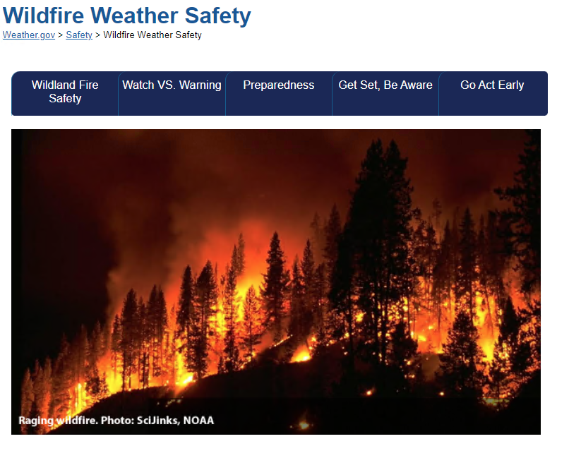 Wildfire Safety (NWS)