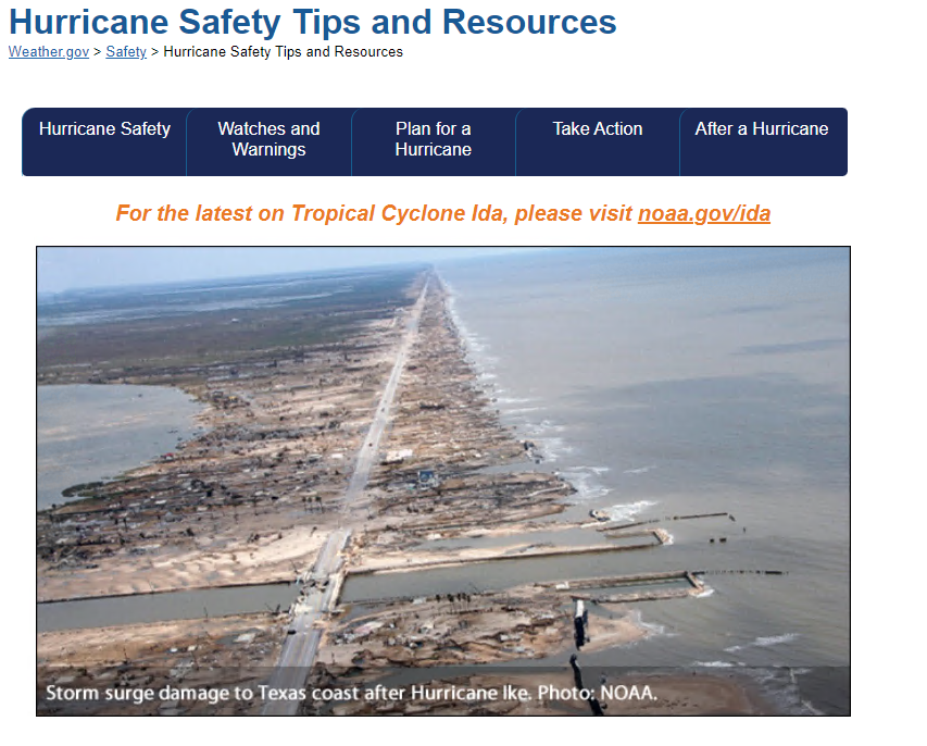 Hurricane Safety (NWS)
