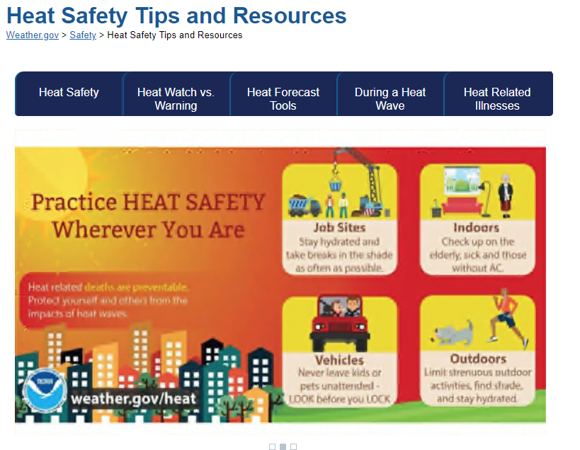 Extreme Heat Safety (NWS)