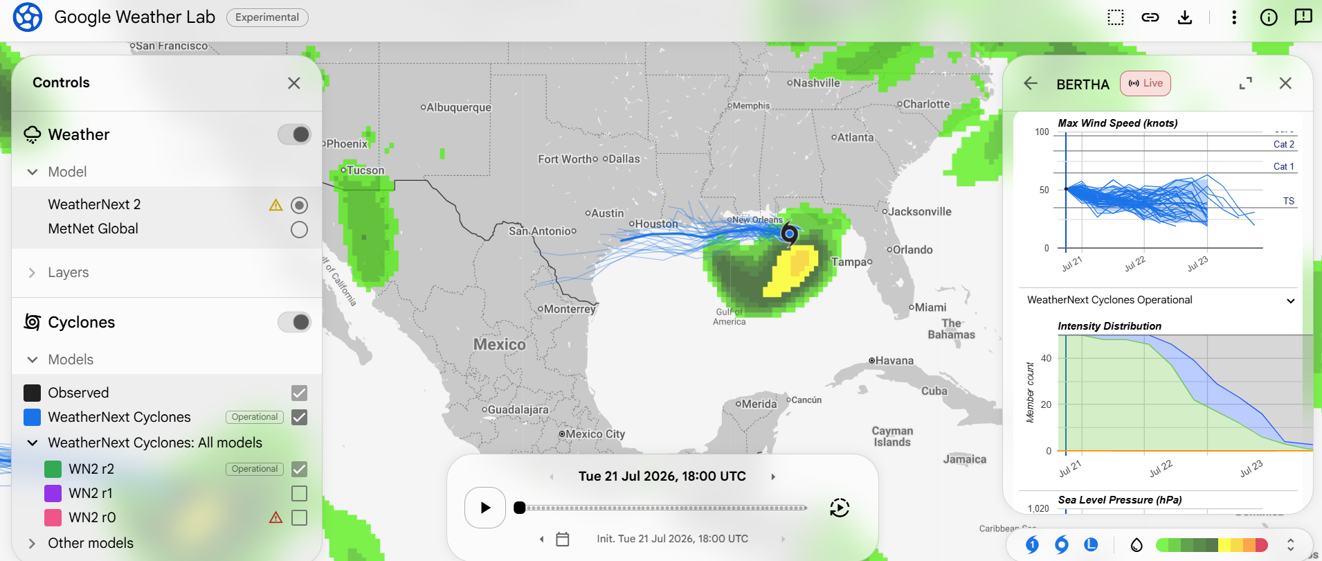 Google Weather Lab