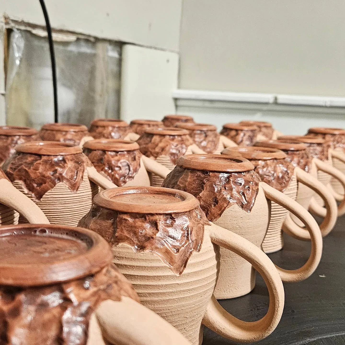 Been working in the studio and have over 60 mugs! Majority of the mugs will be available at Austin ArtWork Festival!

Saturday and Sunday, August 23rd and 24th in the heart of downtown Austin.
.
.
.
#artworksfestival #coffeecup #coffeemug #coffeemugc