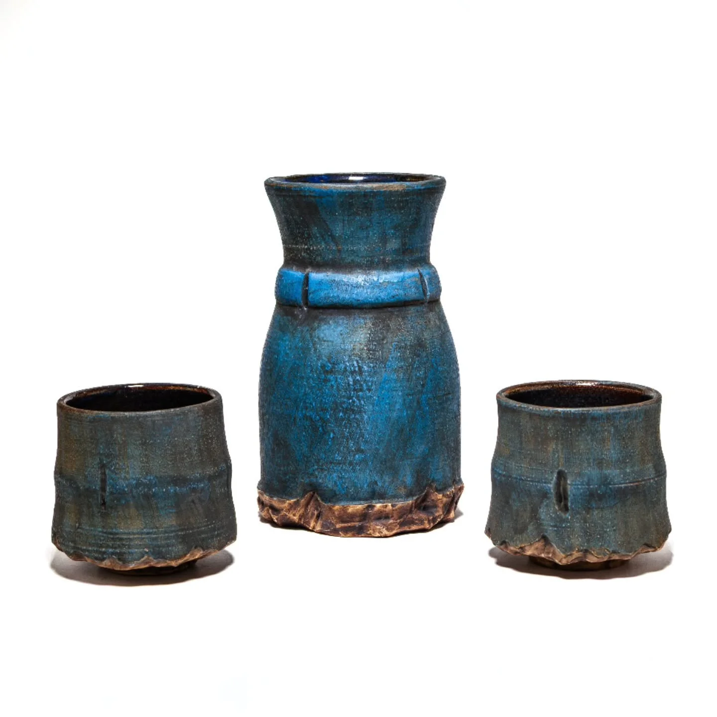 I decided to step outside my usual approach and just have fun with this piece. Layers of slip, terra sigillata, and oxide washes became a playground for texture and depth, building a surface that feels lived-in, almost like it has its own history. I 