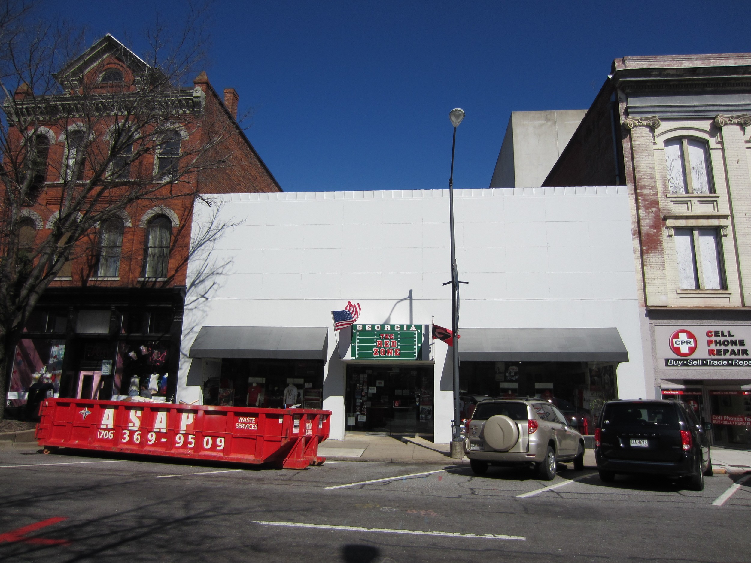 Storefront before the Urban repurposing project. Photo by August Construction