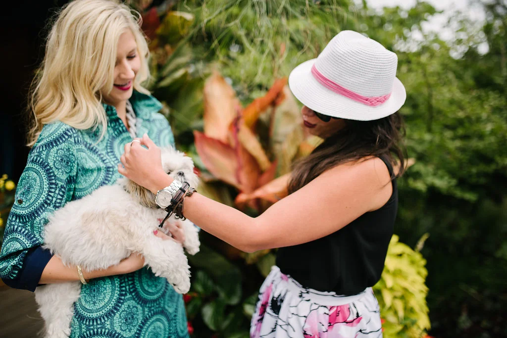 The official NSA mascot Holly, with Lindsay & Engy.