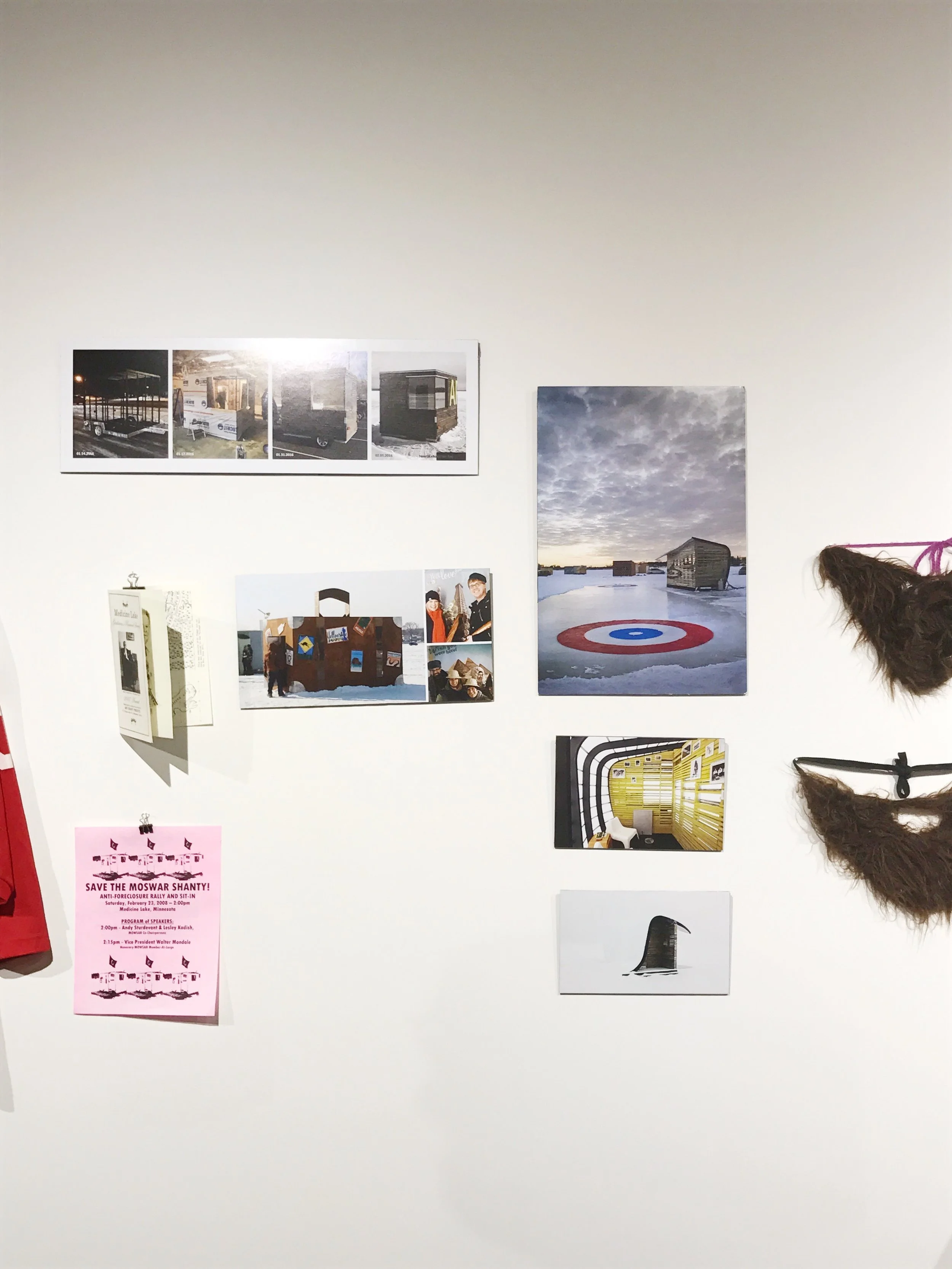 Some shots of our 2015 (Curling Shanty) and 2016 (Artist in a Box) Shanties... and some fake beards.