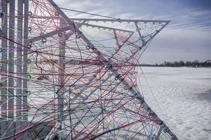 Art Shanty Projects: Artist Exhibits on a Frozen Lake