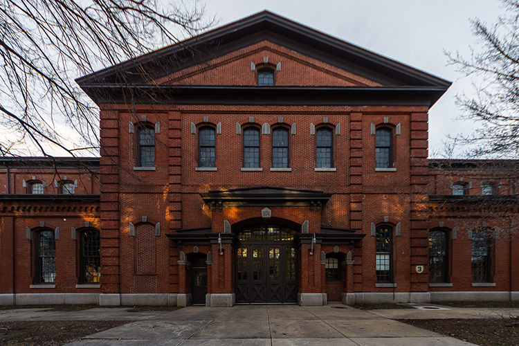 NewStudio Architecture kept the historic brick charm of the Philadelphia Navy Yard, Building 3
