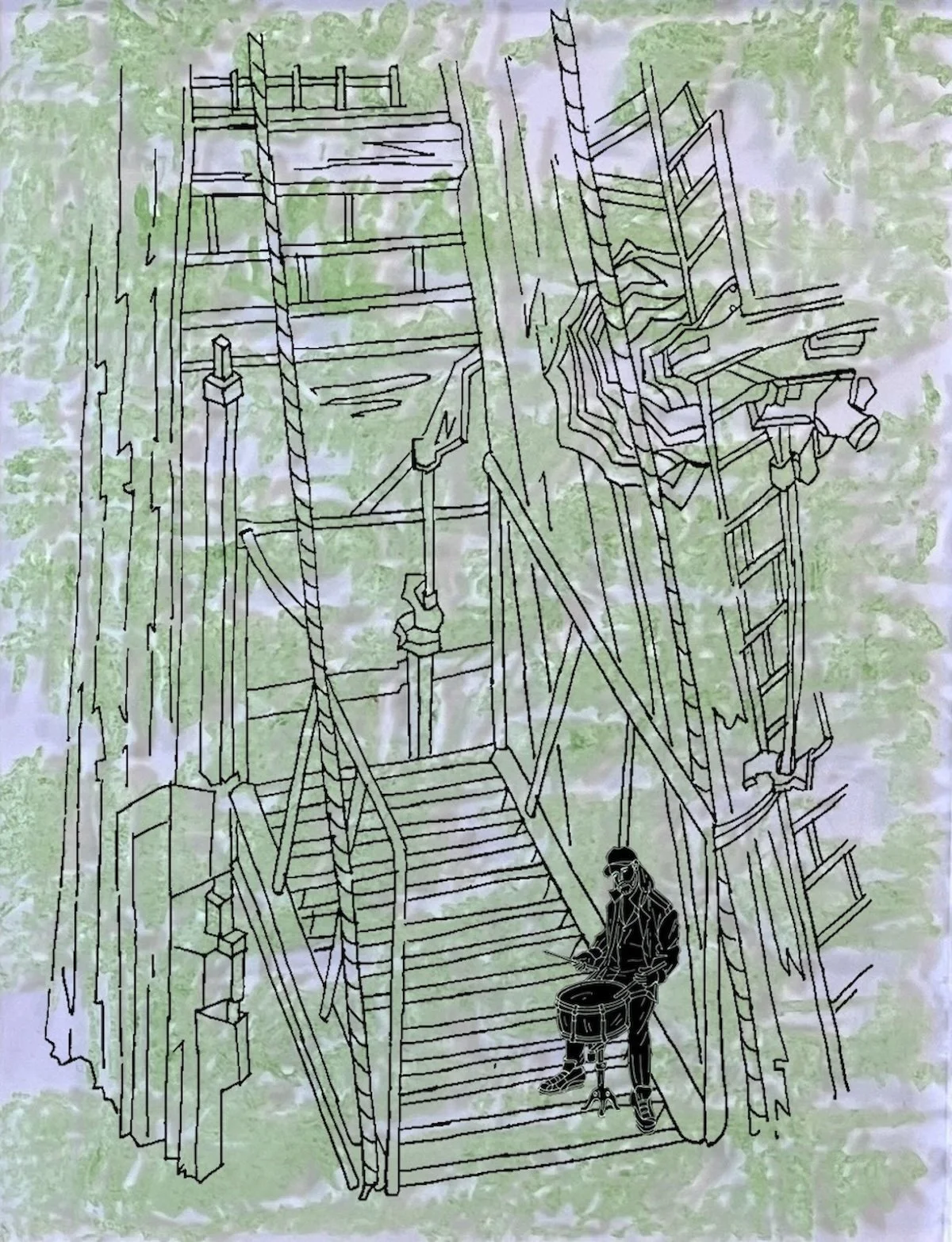 drummer on stairs reduced.jpg