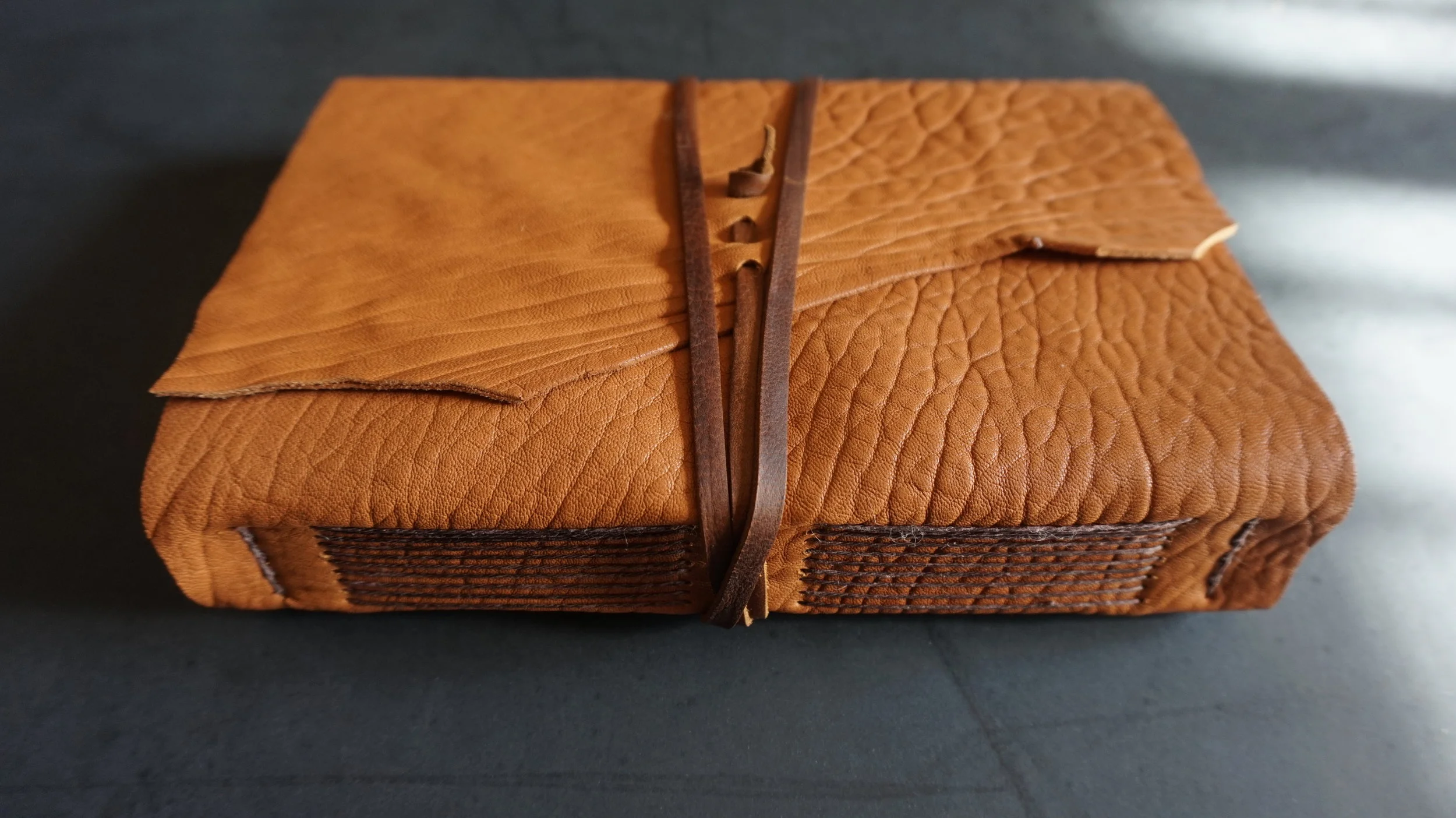 English tan lamb skin