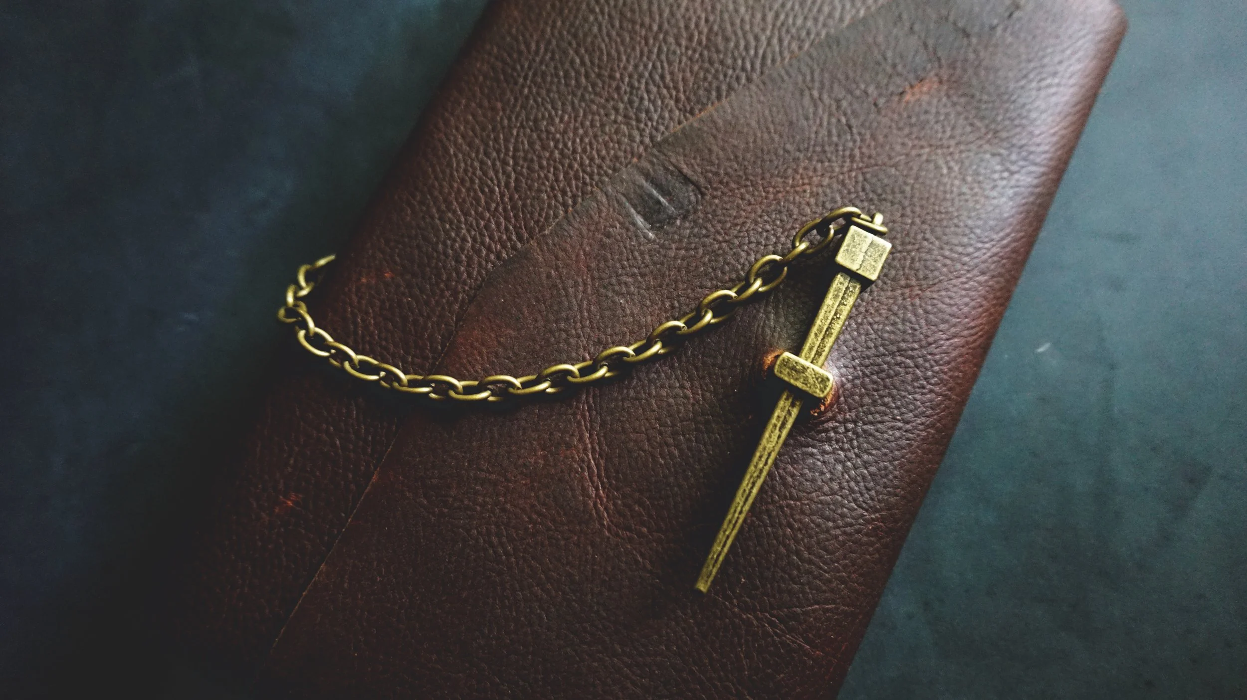 pin clasp leather journal