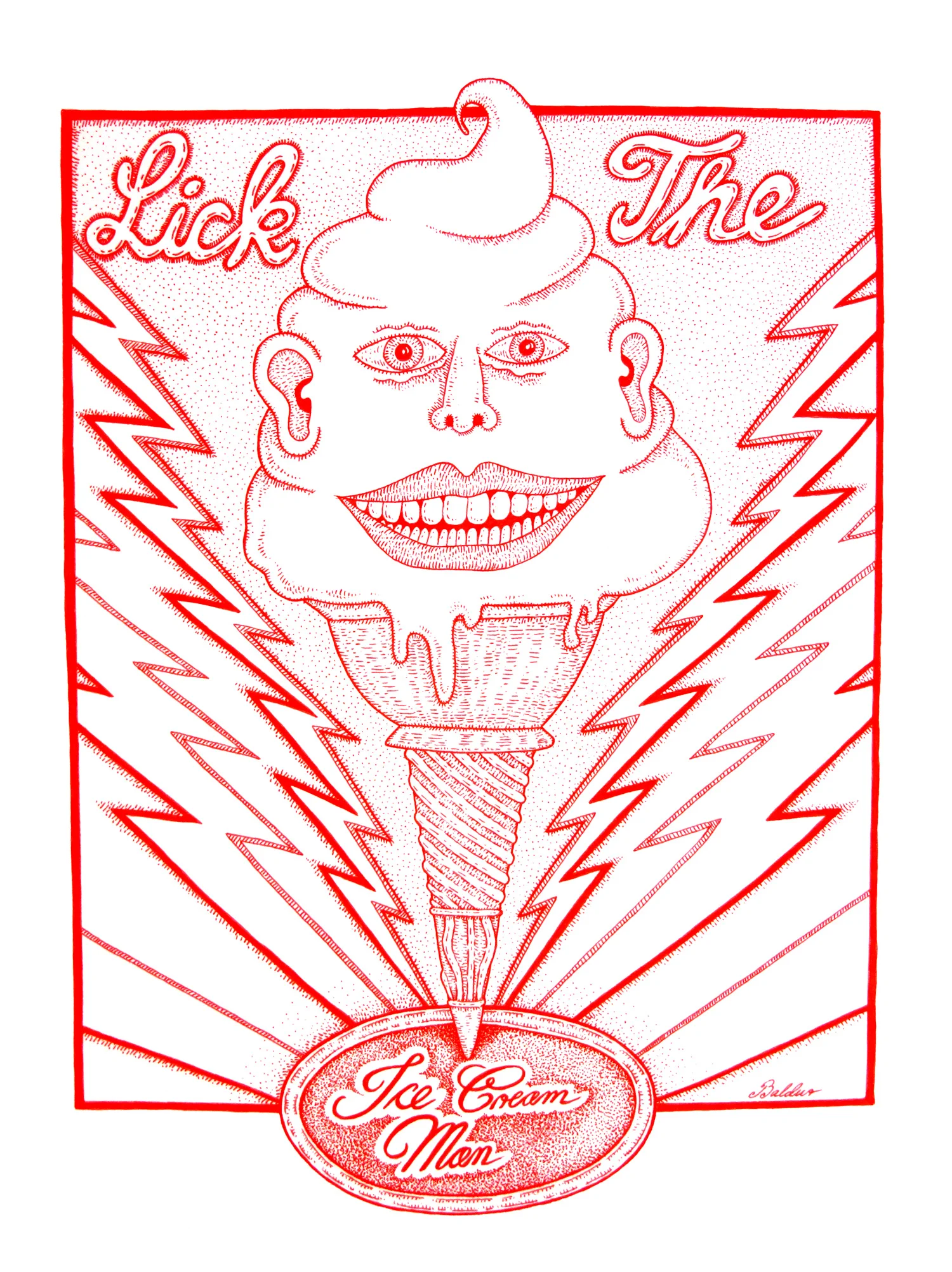 LICK THE ICE CREAM MAN