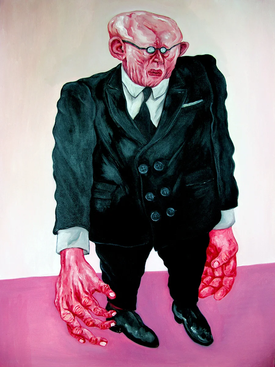 Portrait of a Man Waiting