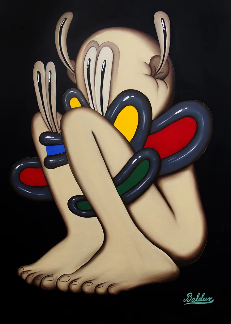 Figure with 4 Mouths
