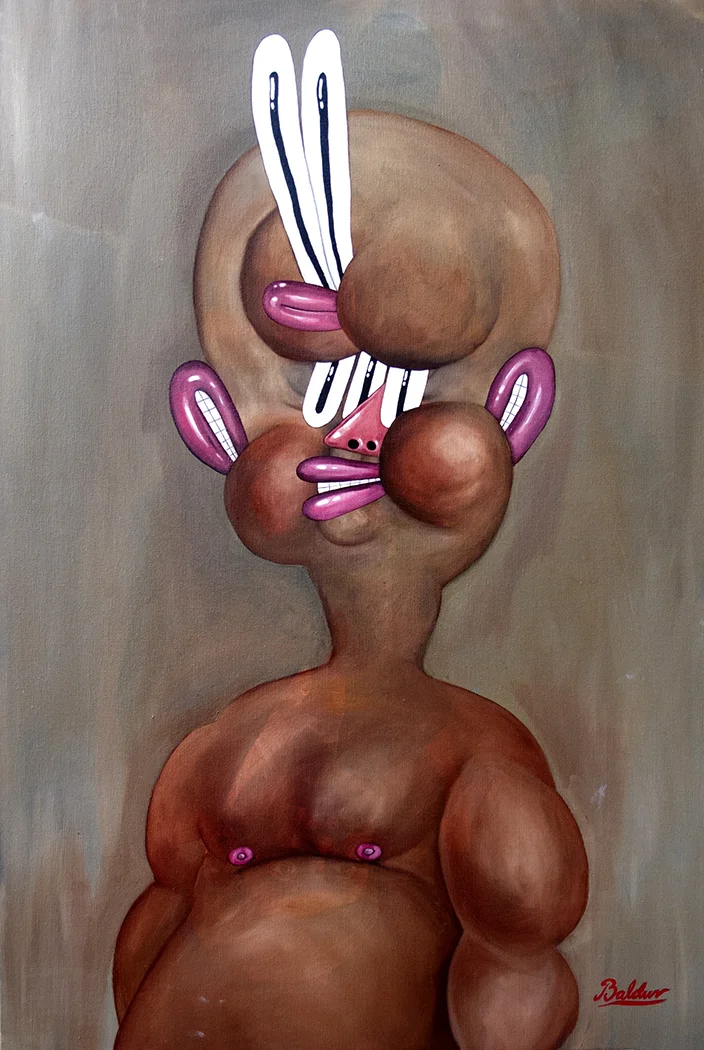 Figure with 3 Mouths