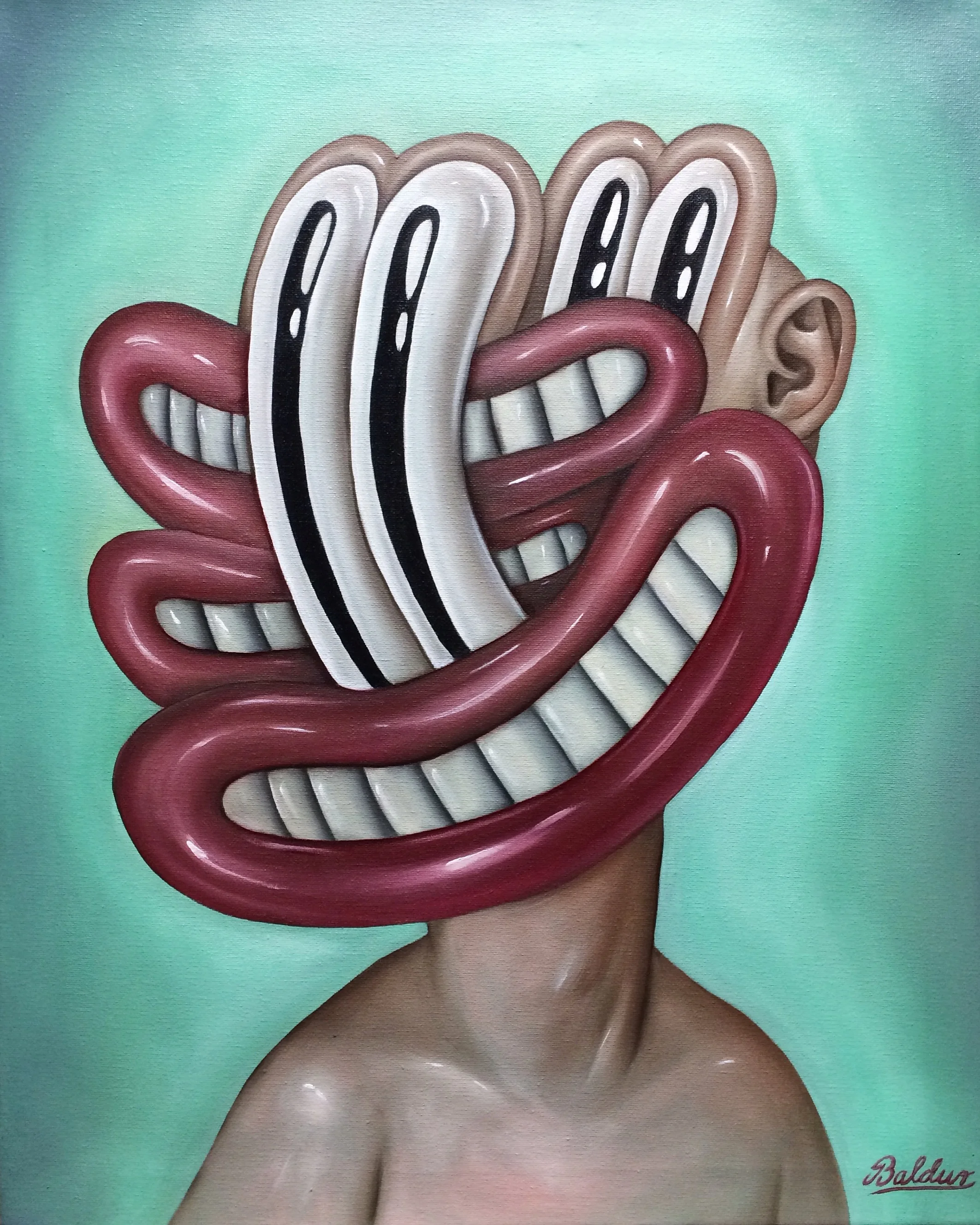 Portrait of a Lady 16x20, Oil on Canvas 2018