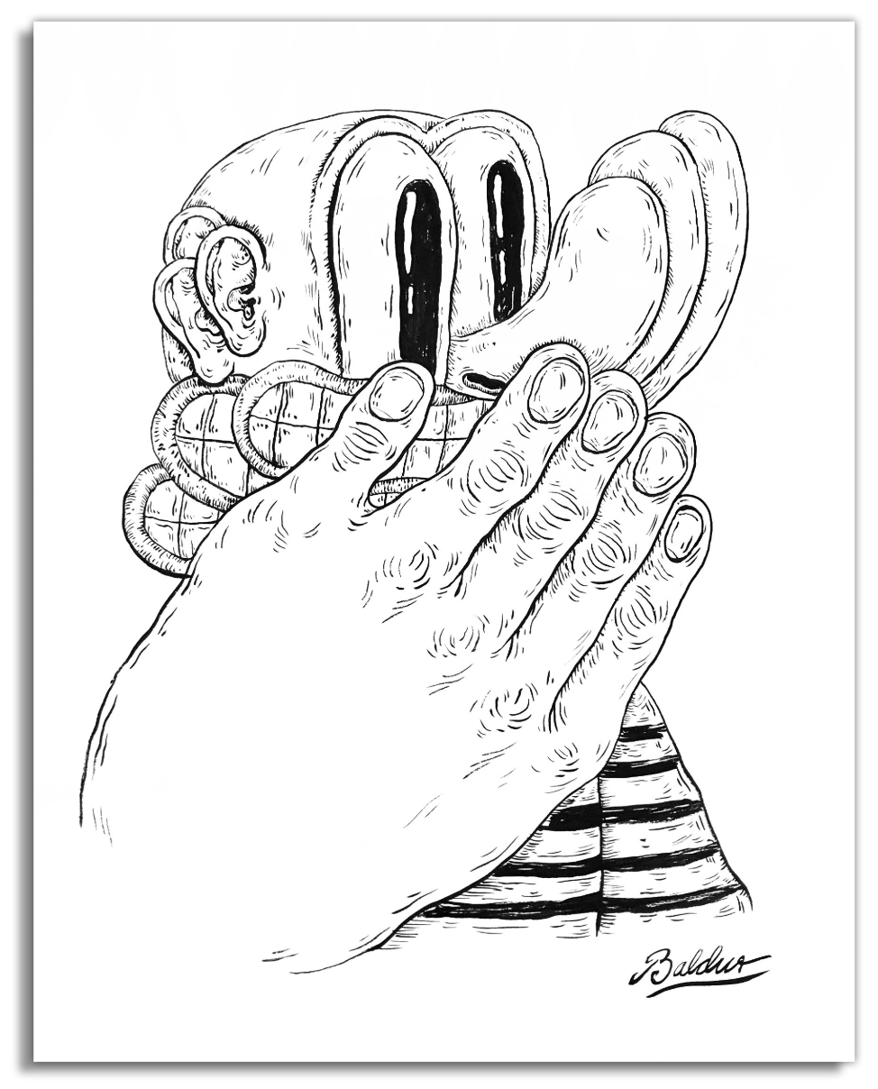 Project Cancelled Pen & Ink on paper, 11x14 2018