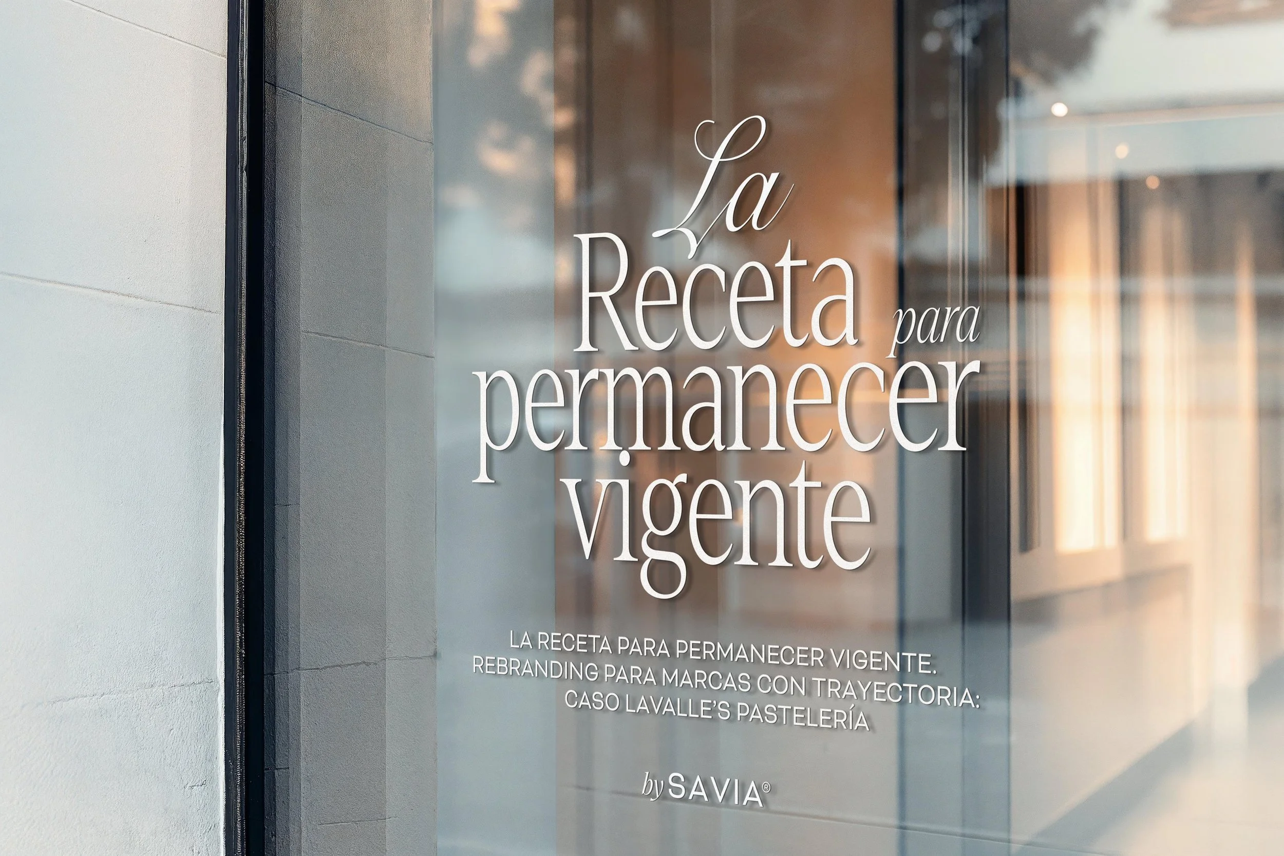 Rebranding para marcas con trayectoria: Caso Lavalle’s Pastelería