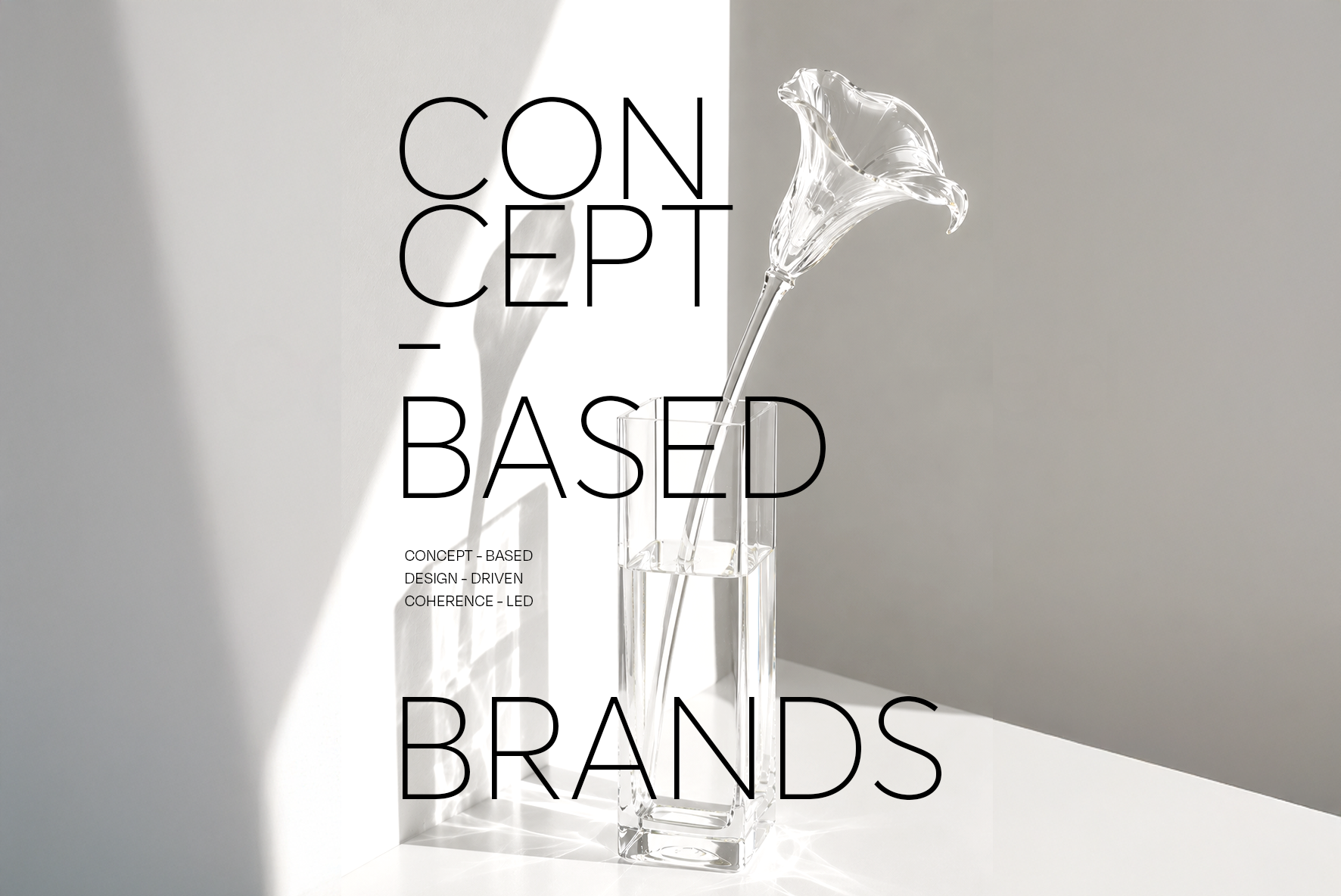 El concepto es el primer paso antes del branding.