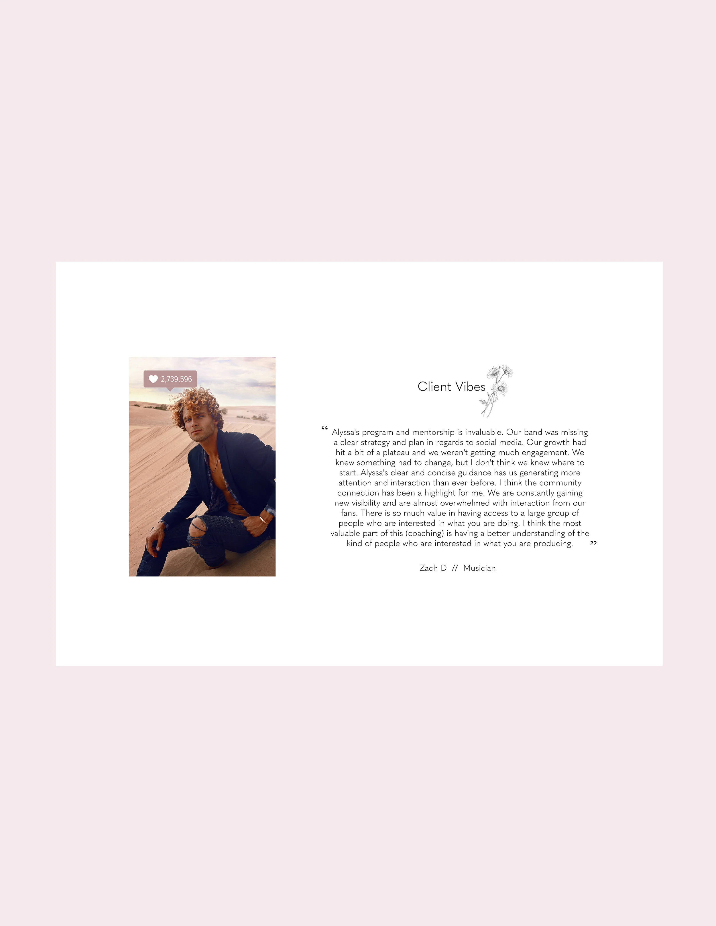 Alyssa Risley Zach Coaching Client Review