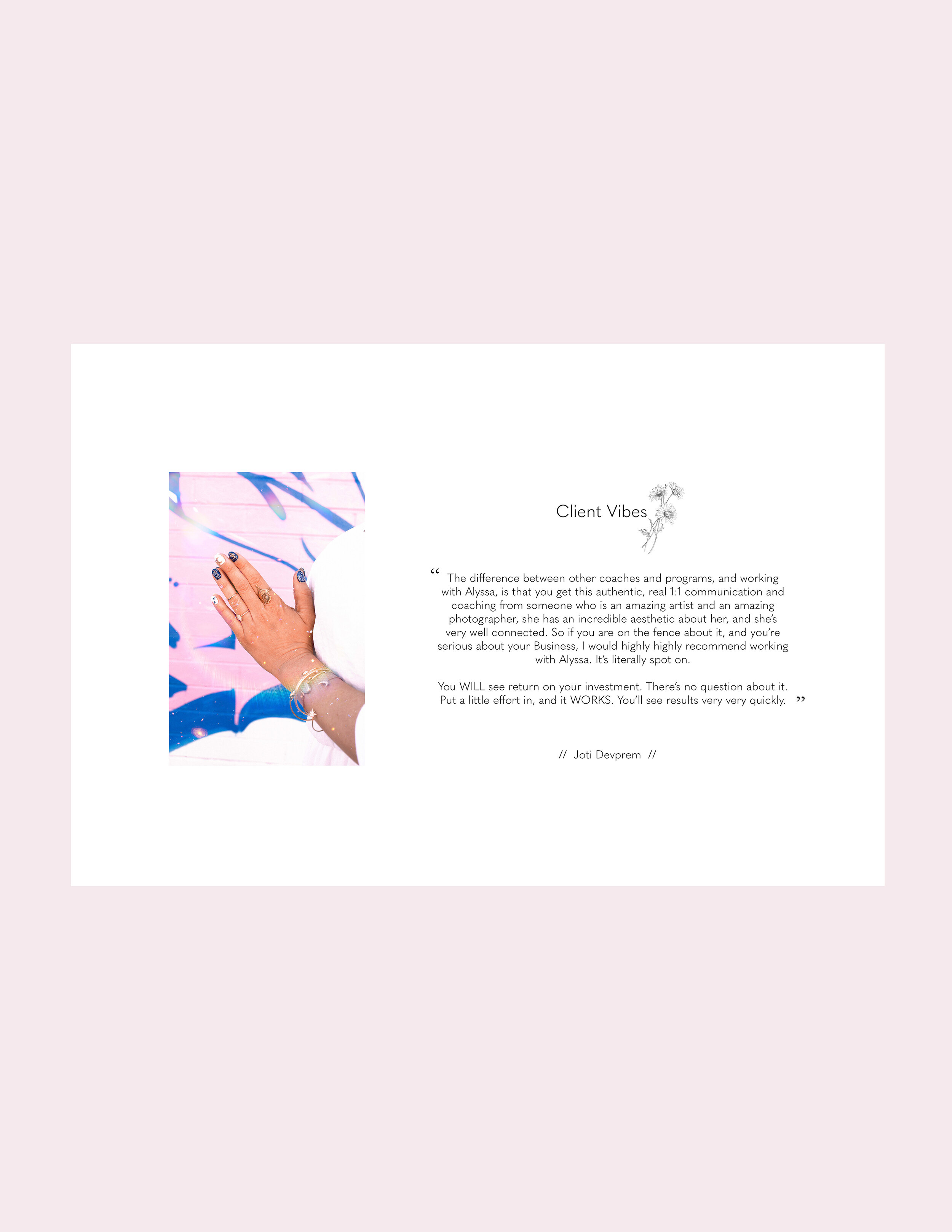 Alyssa Risley Joti Devprem Coaching Client Review